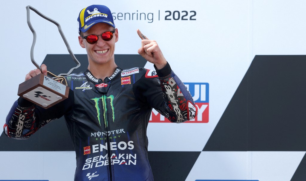 Fabio Quartararo ganó Gran Premio de Alemania y es líder