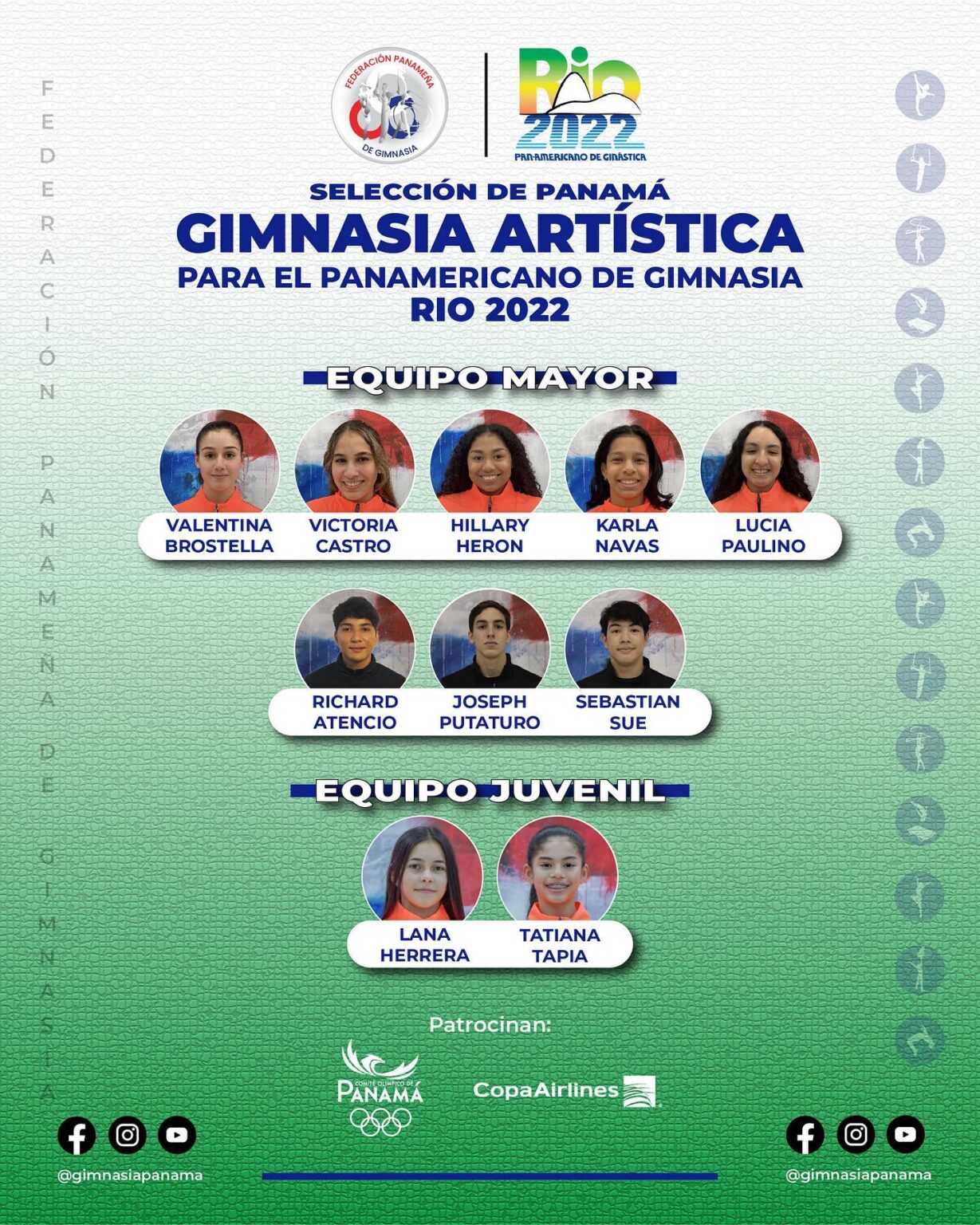 Gimnasia panameña ante un nuevo reto internacional