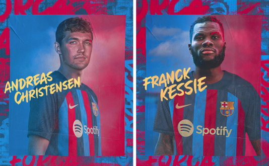 Andreas Christensen y Franck Kessié las nuevas caras del Barça 2022-23