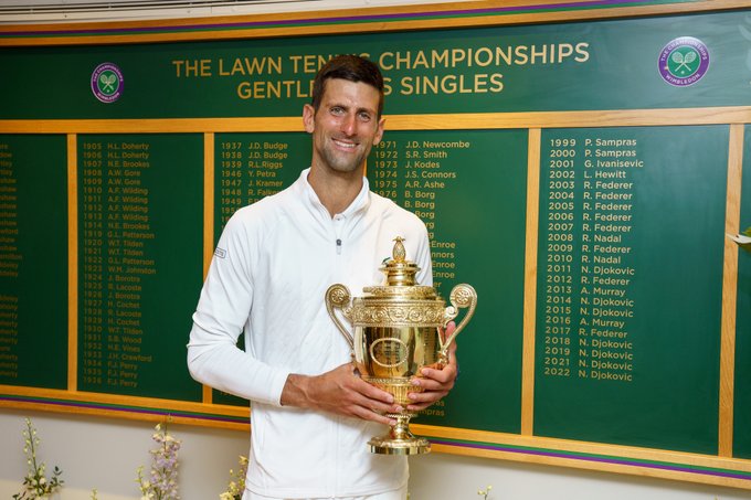 Novak Djokovic confirmó hegemonía en Wimbledon y sumó su cuarto título consecutivo