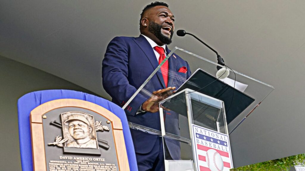 Legendario ‘Big Papi’ ingresa al Salón de la Fama del béisbol