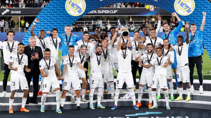 Real Madrid vence al Eintracht de Fráncfort y gana Supercopa