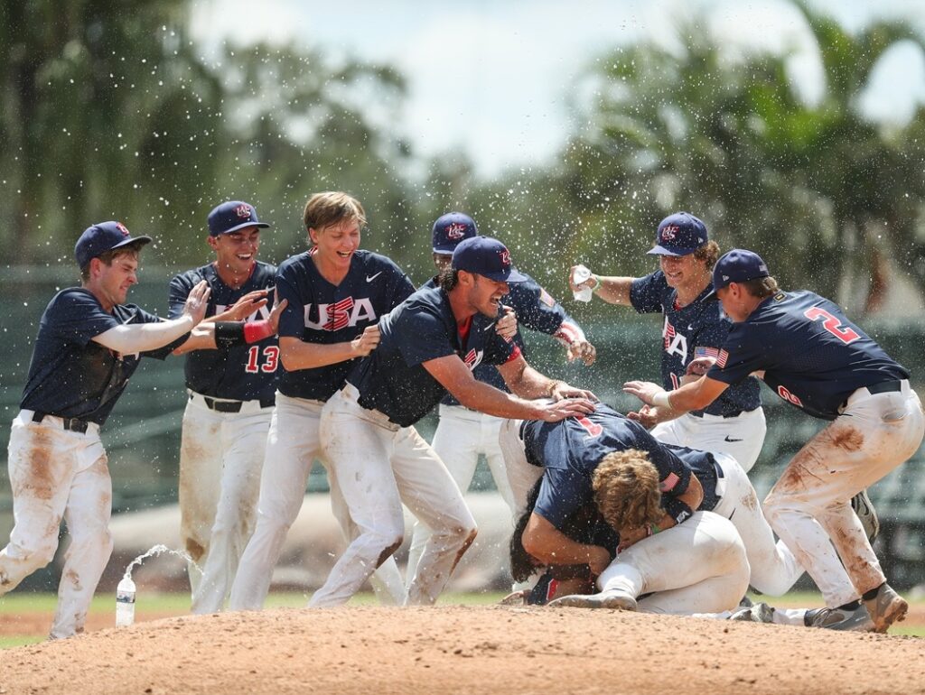 Estados Unidos gana 10ª Copa Mundial de Béisbol Sub-18
