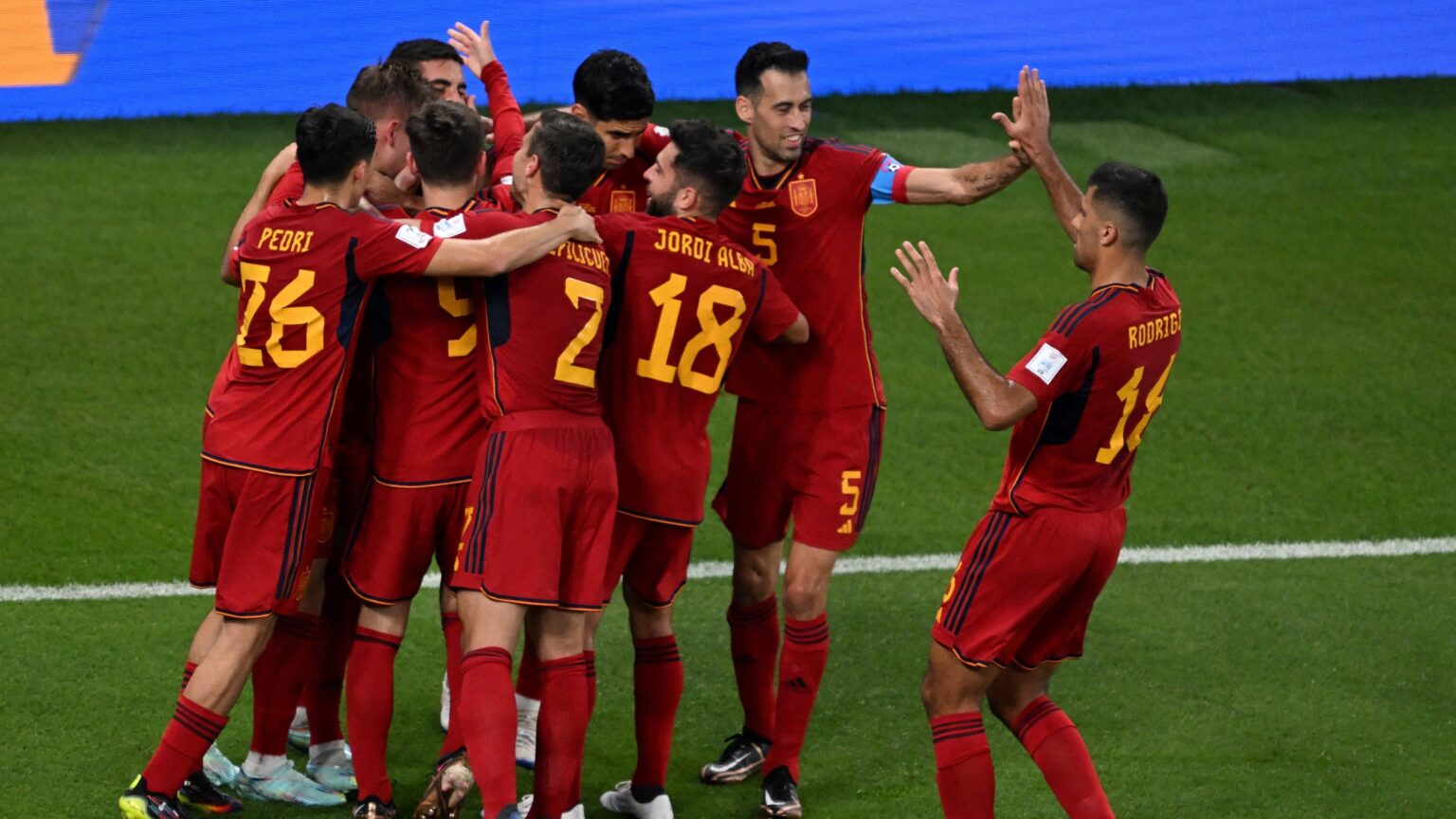 España aplasta 7-0 a Costa Rica en histórica victoria Mundial