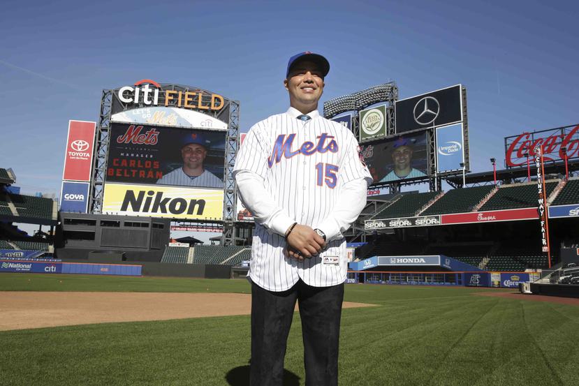 Carlos Beltrán regresa a los Mets con cargo gerencial