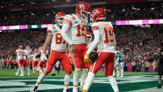 Super Bowl LVII fue el tercero más visto de la historia