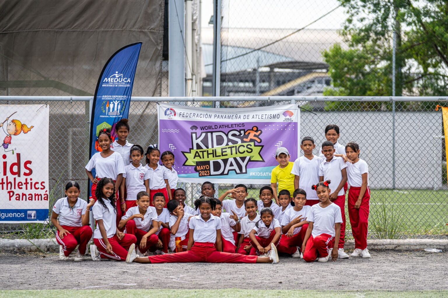 Panamá se sumó a la celebración del Kids Athletics Day