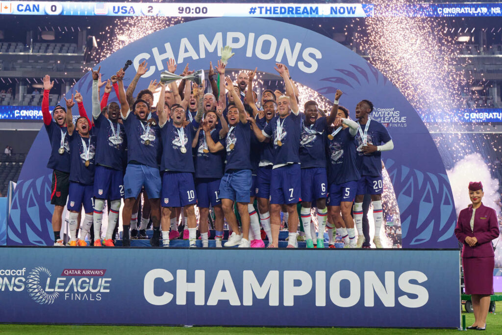Con goles de Richards y Balogun Estados Unidos se corona campeón de la CNL