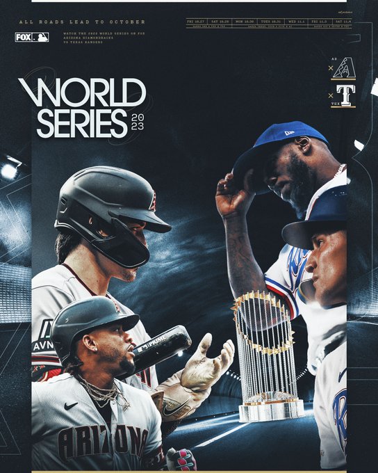 Diamondbacks-Rangers, una Serie Mundial que prácticamente nadie pronosticó