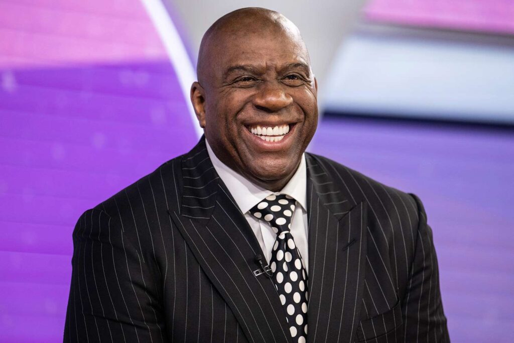 Forbes proclama a Magic Johnson como cuarto deportista con fortuna multimillonaria