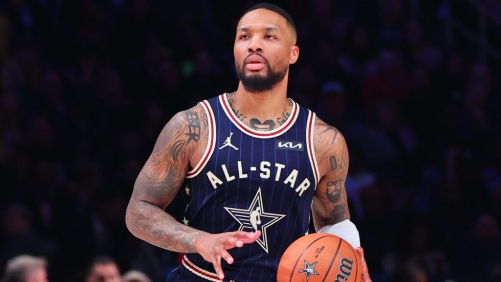Damian Lillard, de los Bucks, nombrado MVP del All-Star Game 2024