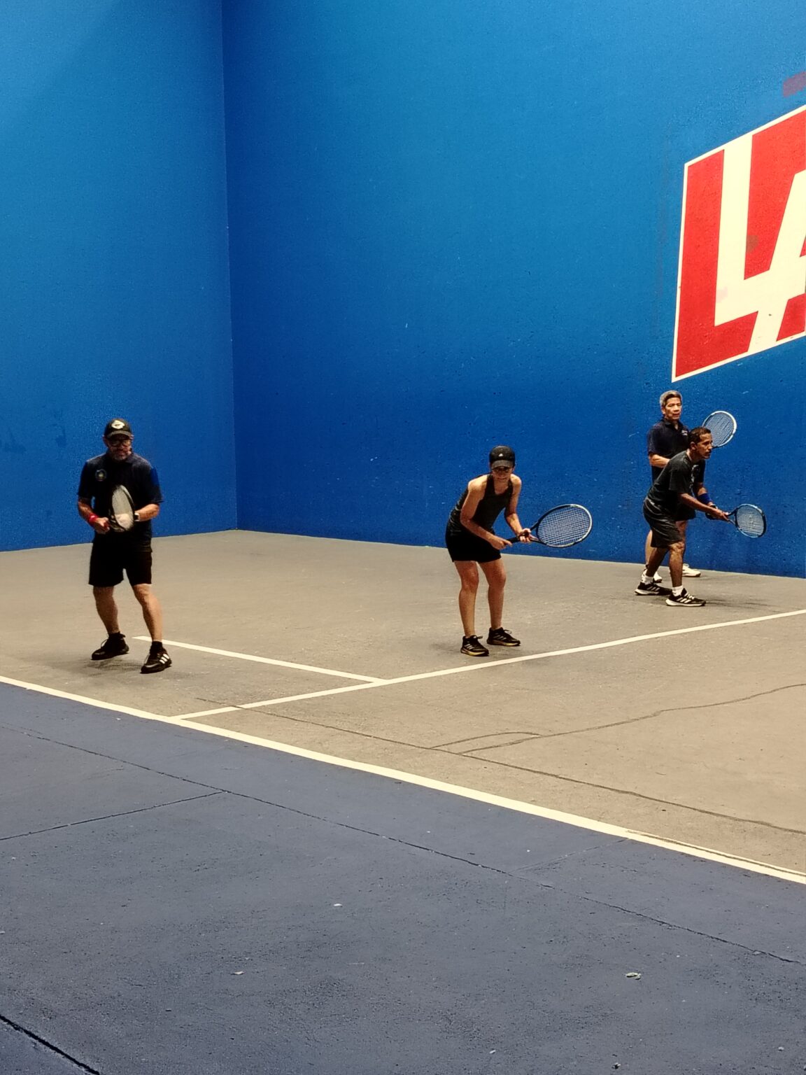 Alto nivel de frontenis reunidos en el primer torneo nacional
