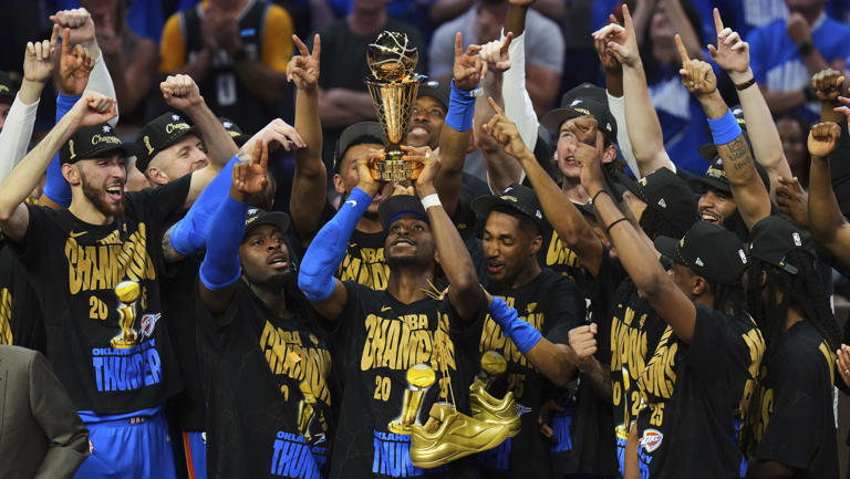Partidos del campeón Thunder y Lakers inaugurarán temporada de 2025-2026 de la NBA