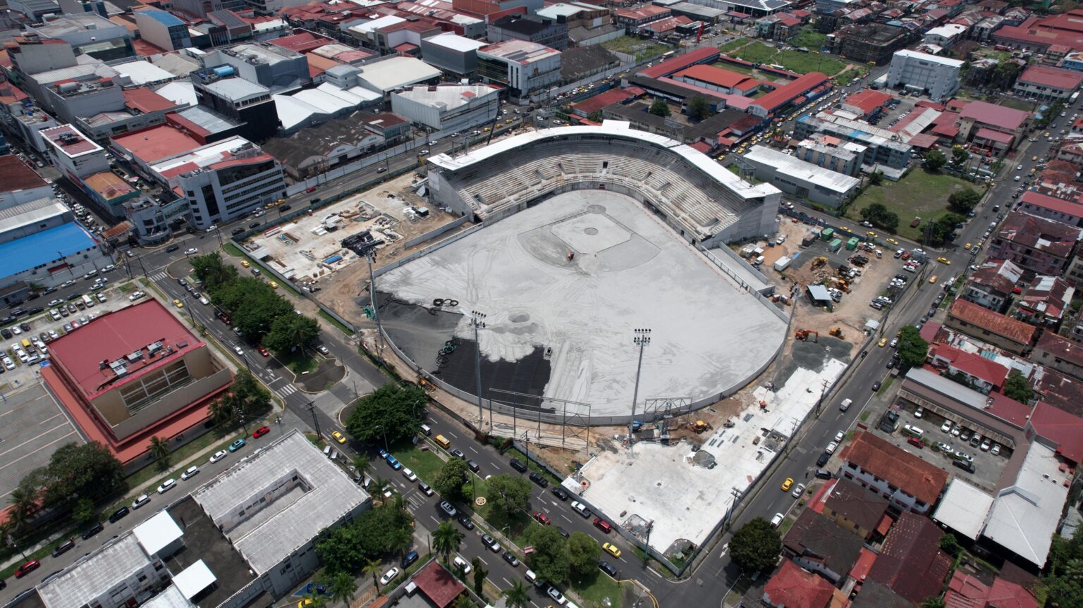 Un 70% de avance tiene el Estadio Roberto Mariano Bula