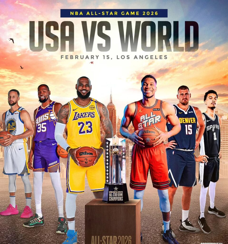 NBA confirma que Juego de Estrellas tendrá formato EEUU vs. el Mundo