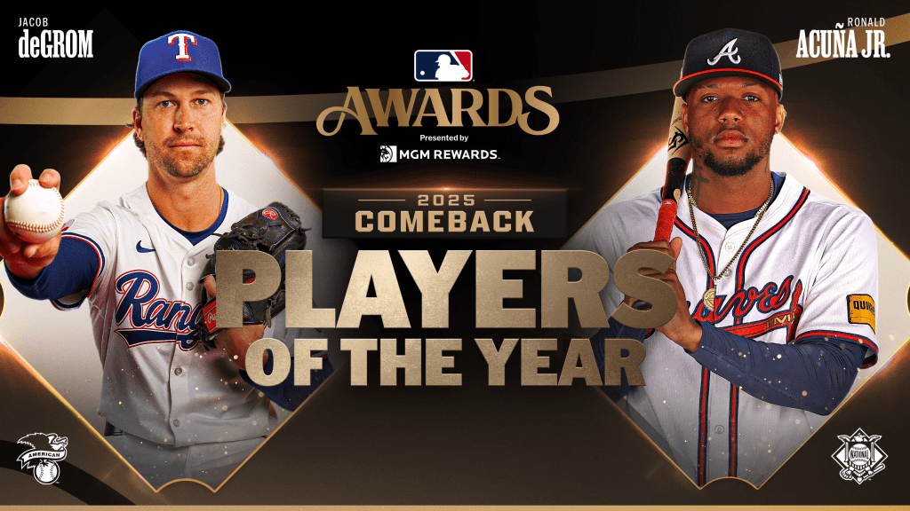 DeGrom y Acuña, los regresos del año; Díaz y Chapman, los mejores relevistas
