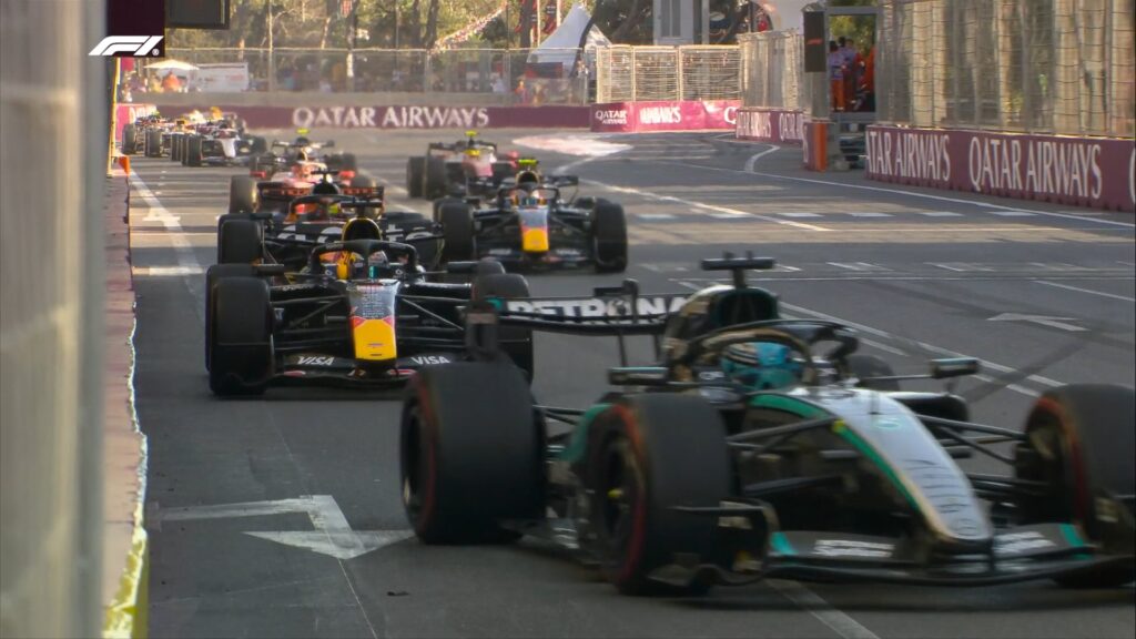 George Russell ganó el GP de Azerbaiyán: pero Antonelli sigue líder